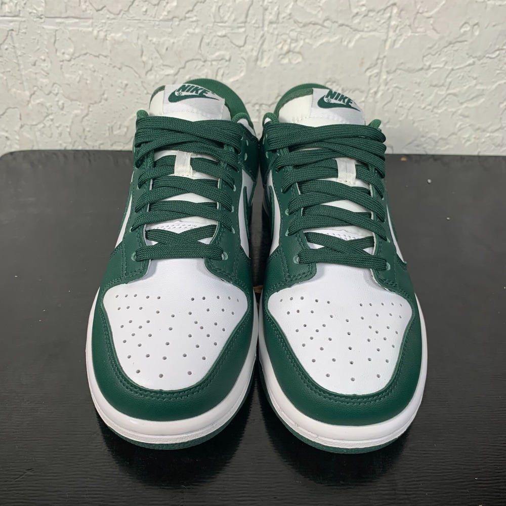 Nike Dunk Low Pro Womens Size 6 Shoes Green White Sneakers DQ8580-100 - Picture 2 of 9